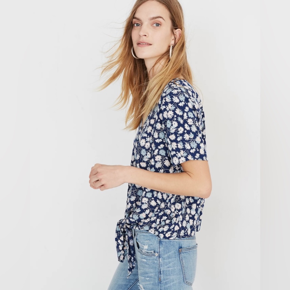 Madwell French floral top - 3x Plus